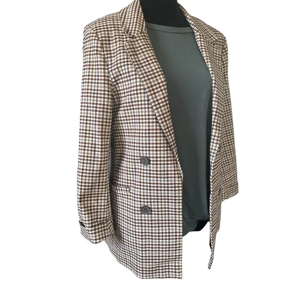 Plaid Women's Blazer